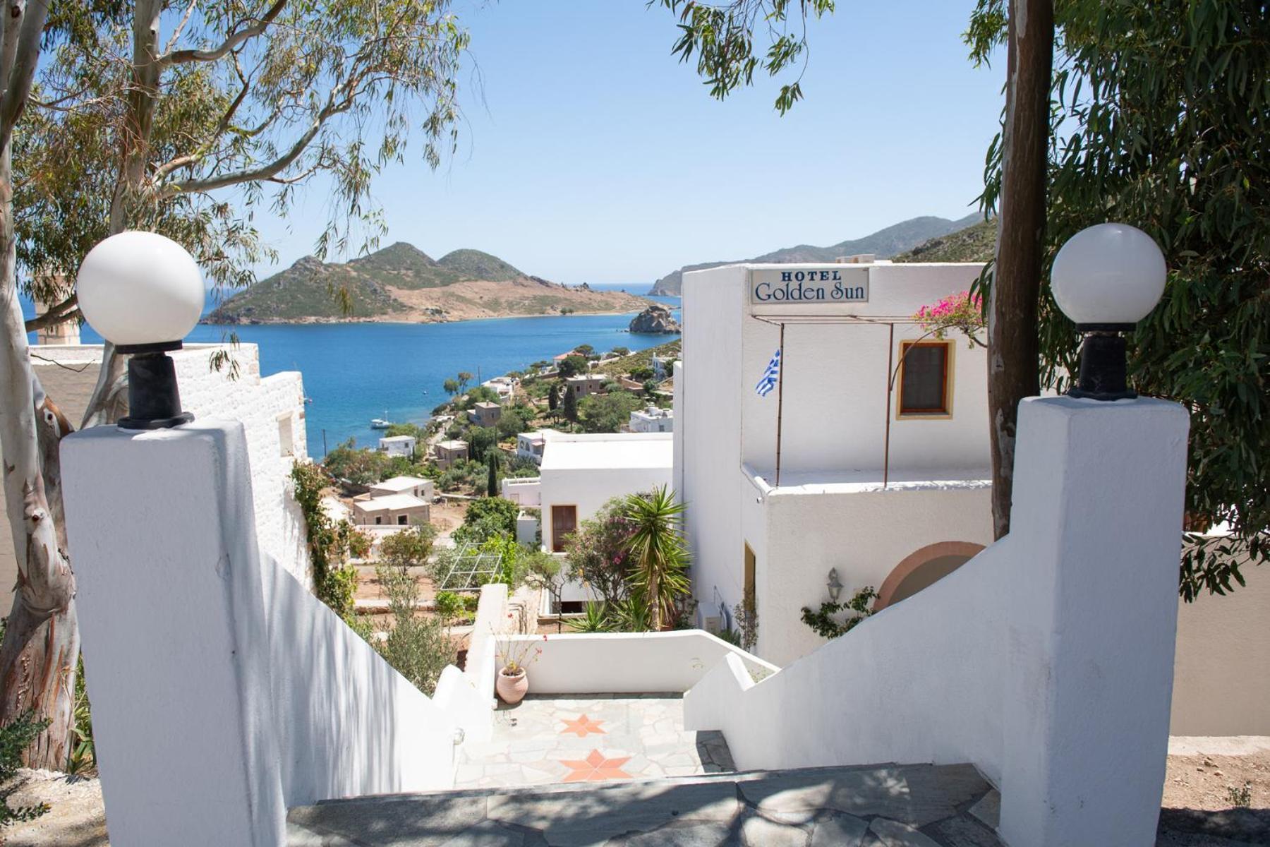 Golden Sun Hotel Patmos Exterior foto